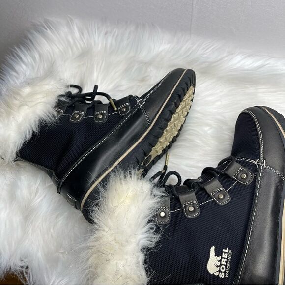 Sorel Cozy Joan X Celebration Lace Up Winter Boots 7 - Picture 5 of 7